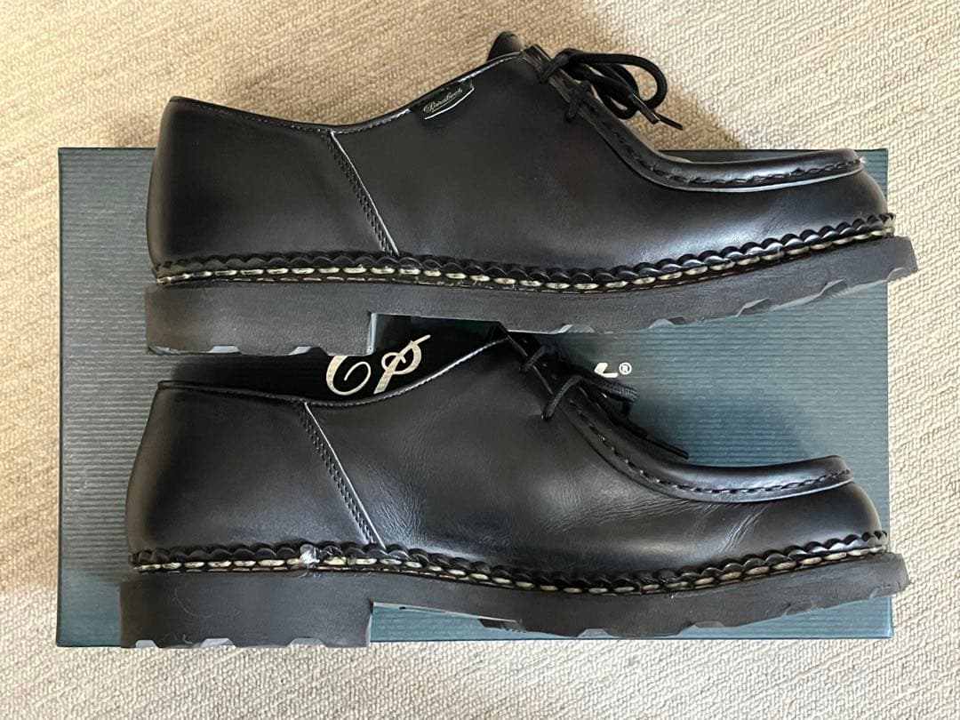 早い者勝ち Paraboot パラブーツ ミカエル NOIR ノワール EU41