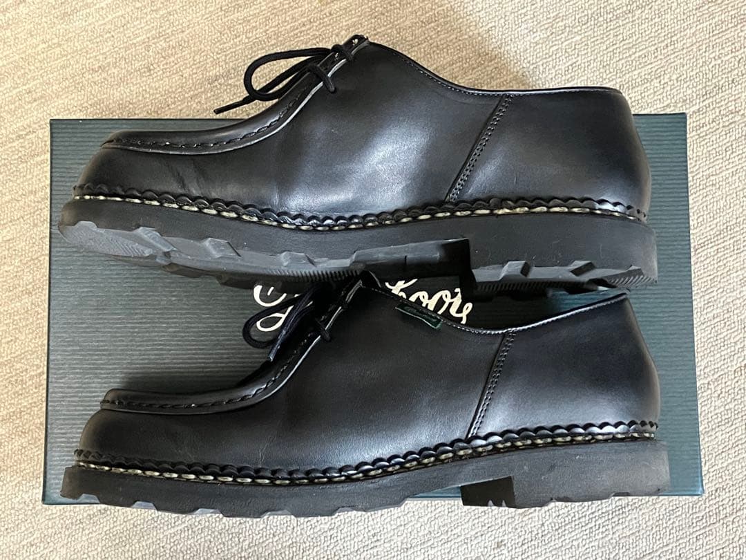 早い者勝ち Paraboot パラブーツ ミカエル NOIR ノワール EU41