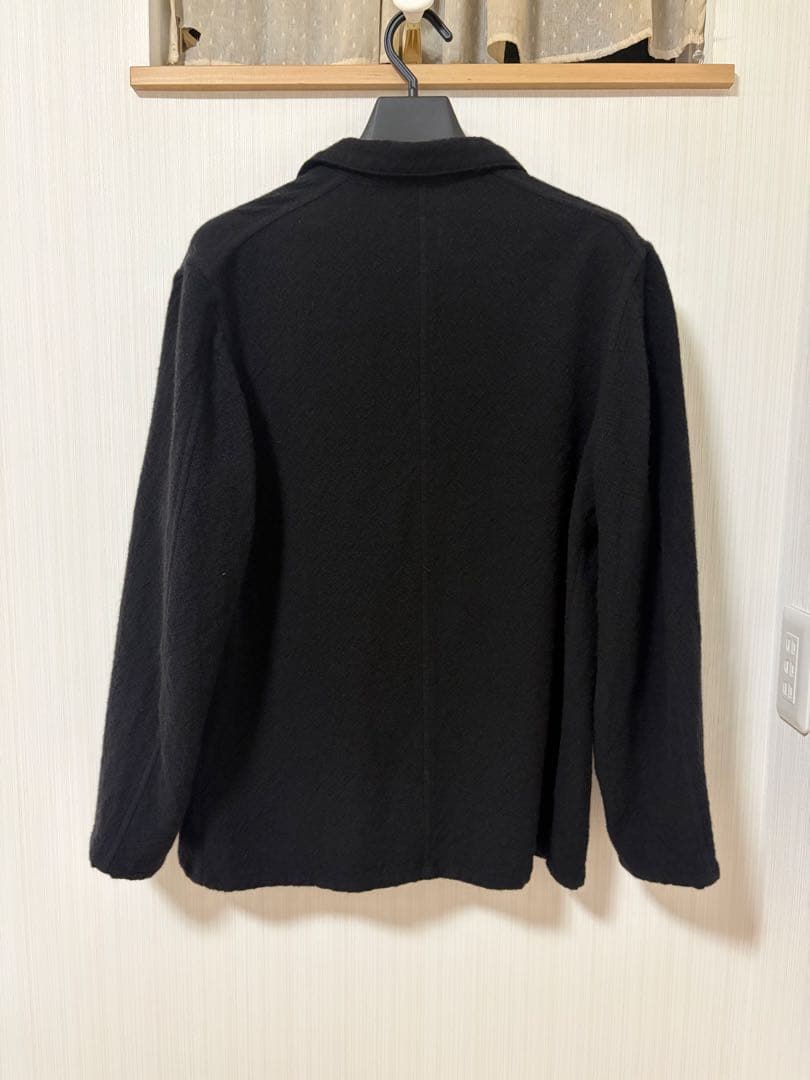 25aw HERILL リジッドカシミヤジャケット サイズ1 黒