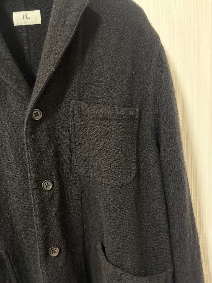 25aw HERILL リジッドカシミヤジャケット サイズ1 黒