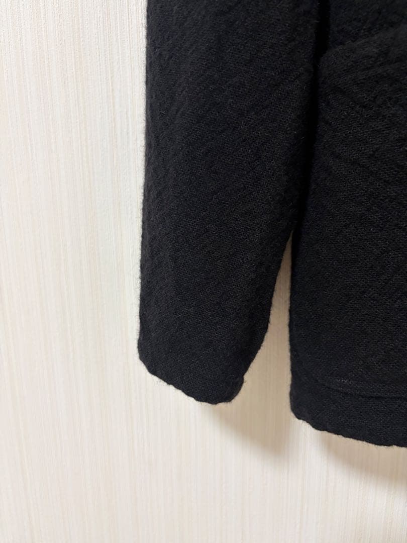 25aw HERILL リジッドカシミヤジャケット サイズ1 黒