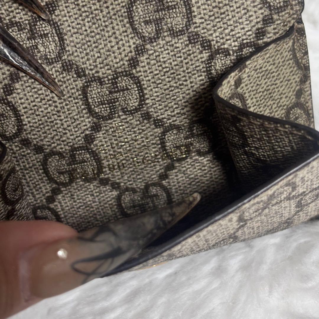美品！！BALENCIAGA＆GUCCI三つ折り財布 ベージュ