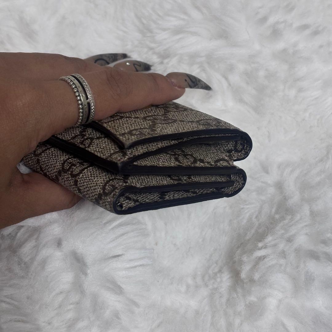 美品！！BALENCIAGA＆GUCCI三つ折り財布 ベージュ