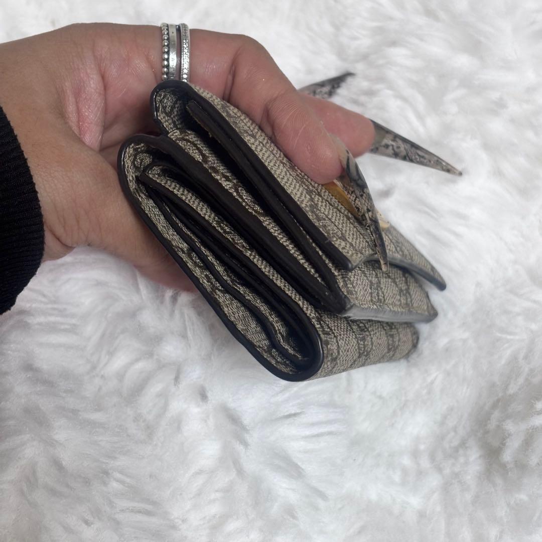 美品！！BALENCIAGA＆GUCCI三つ折り財布 ベージュ