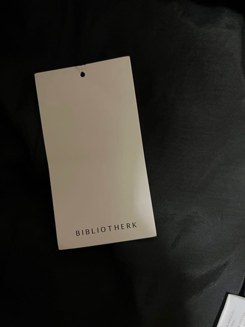 o*_様 BIBLIOTHERK DRAPED BLOUSON