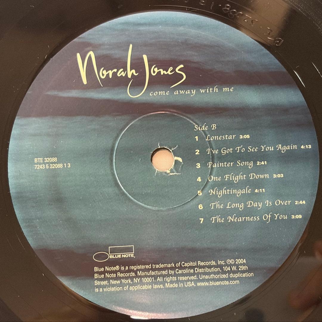 Norah Jones Come Away With Me ノラジョーンズ