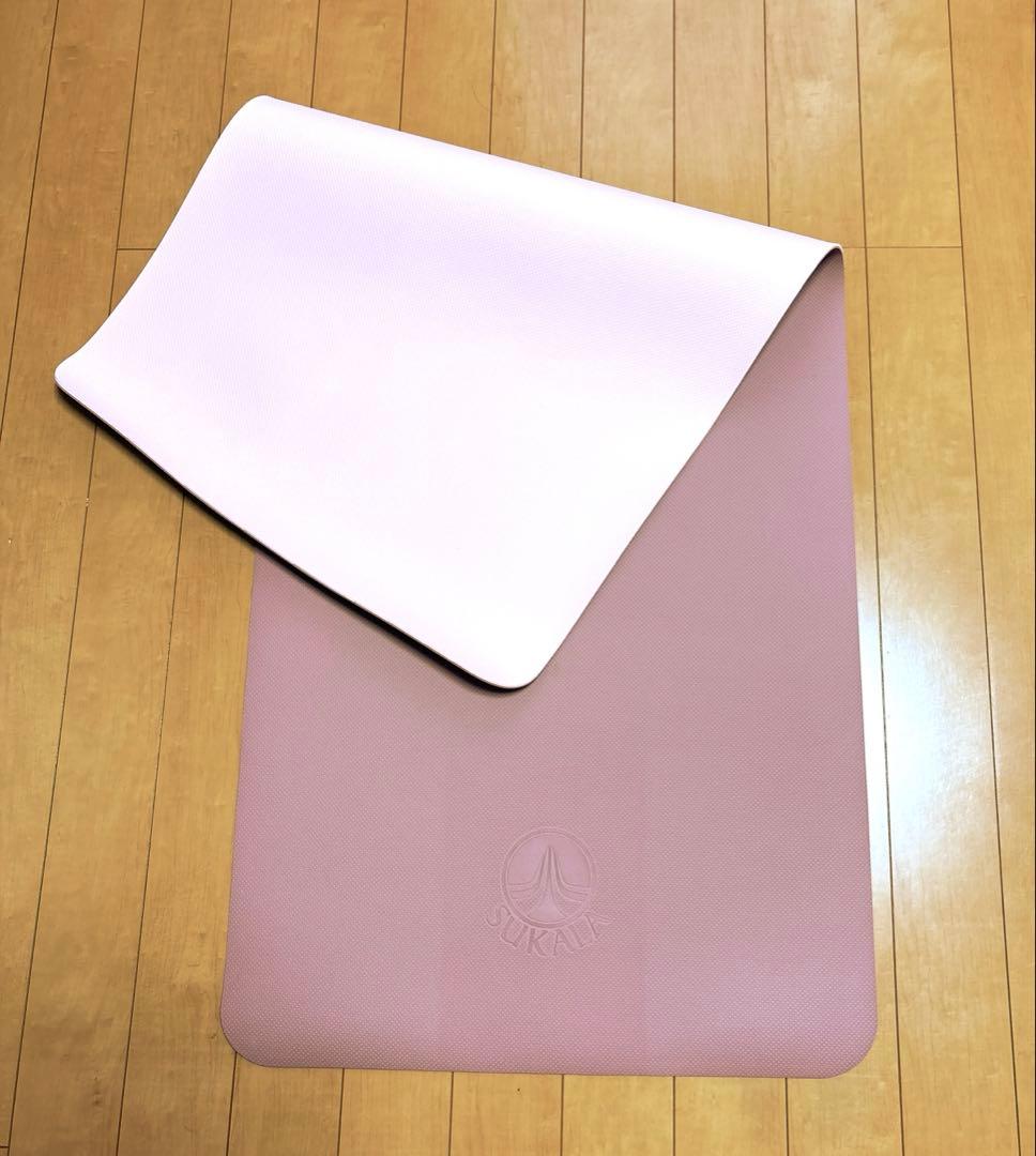 SUKALA ヨガマット Yogi Mat Bag ピンク　ケース、ラグ付き