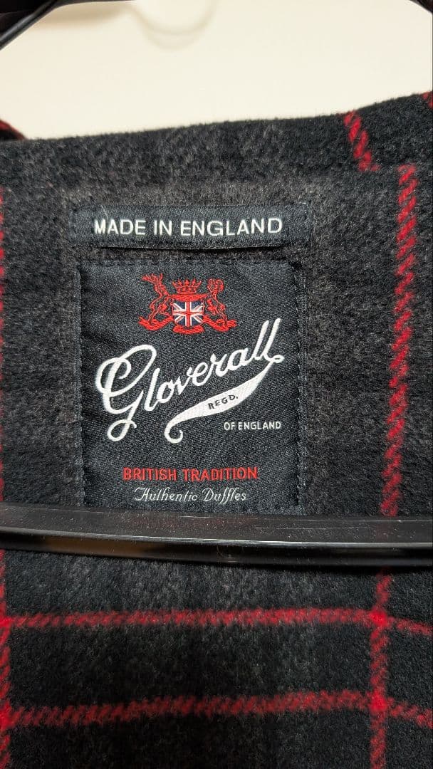 Gloverall グローバーオール ダッフルコート チャコールグレー
