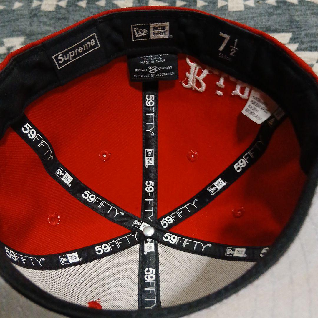 帽子 supreme newera R.I.P.
