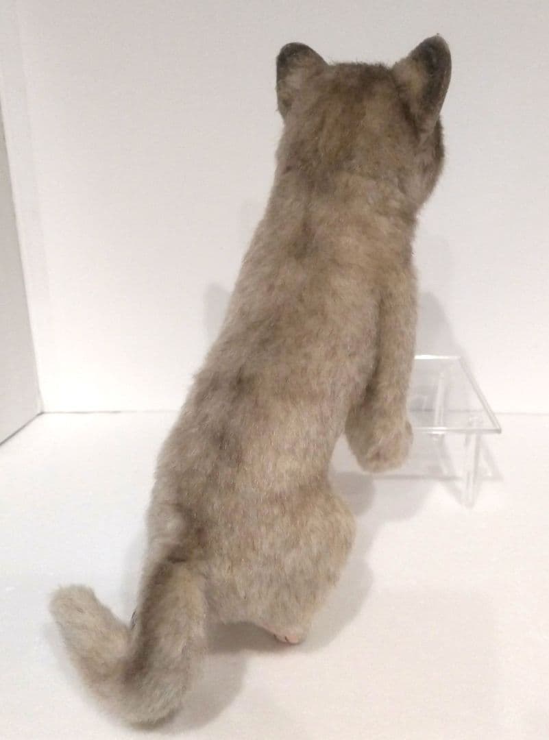 HANSA ハンサ リアル ぬいぐるみ 仔オオカミ 狼 オオカミ 仔 子