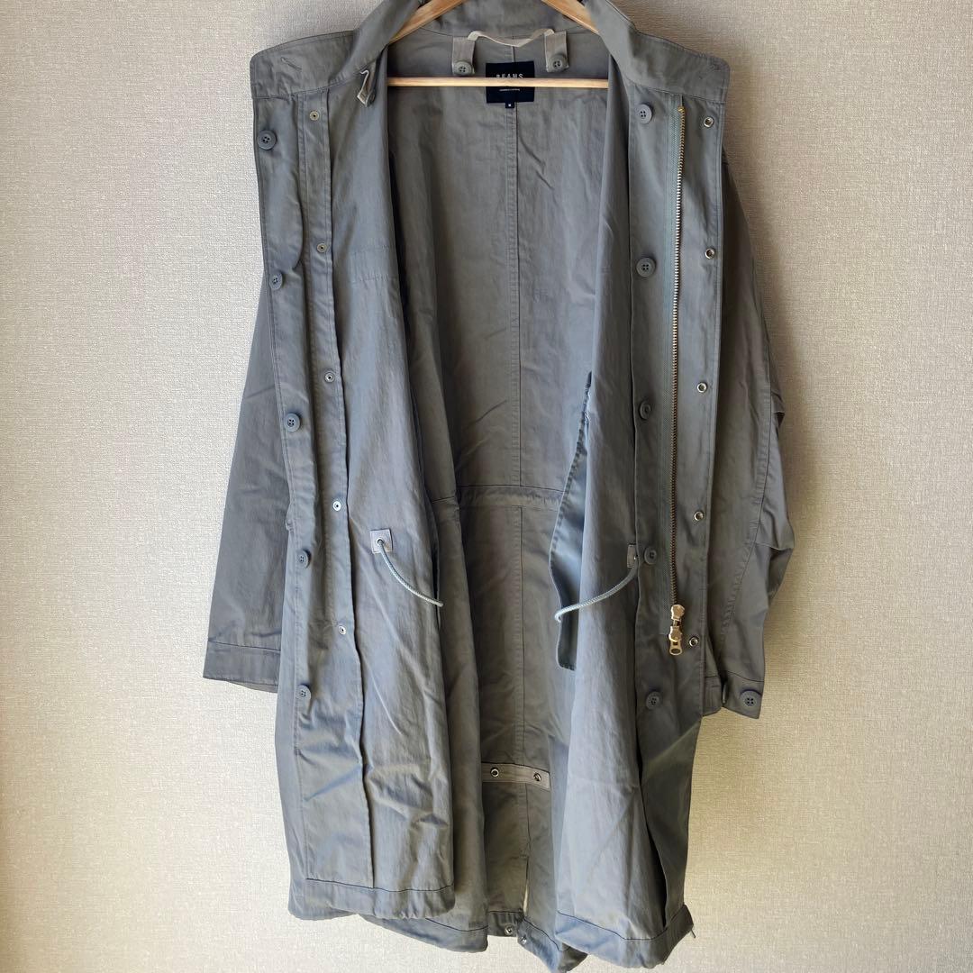 【新品】3wayモッズコート　グレイベージュ