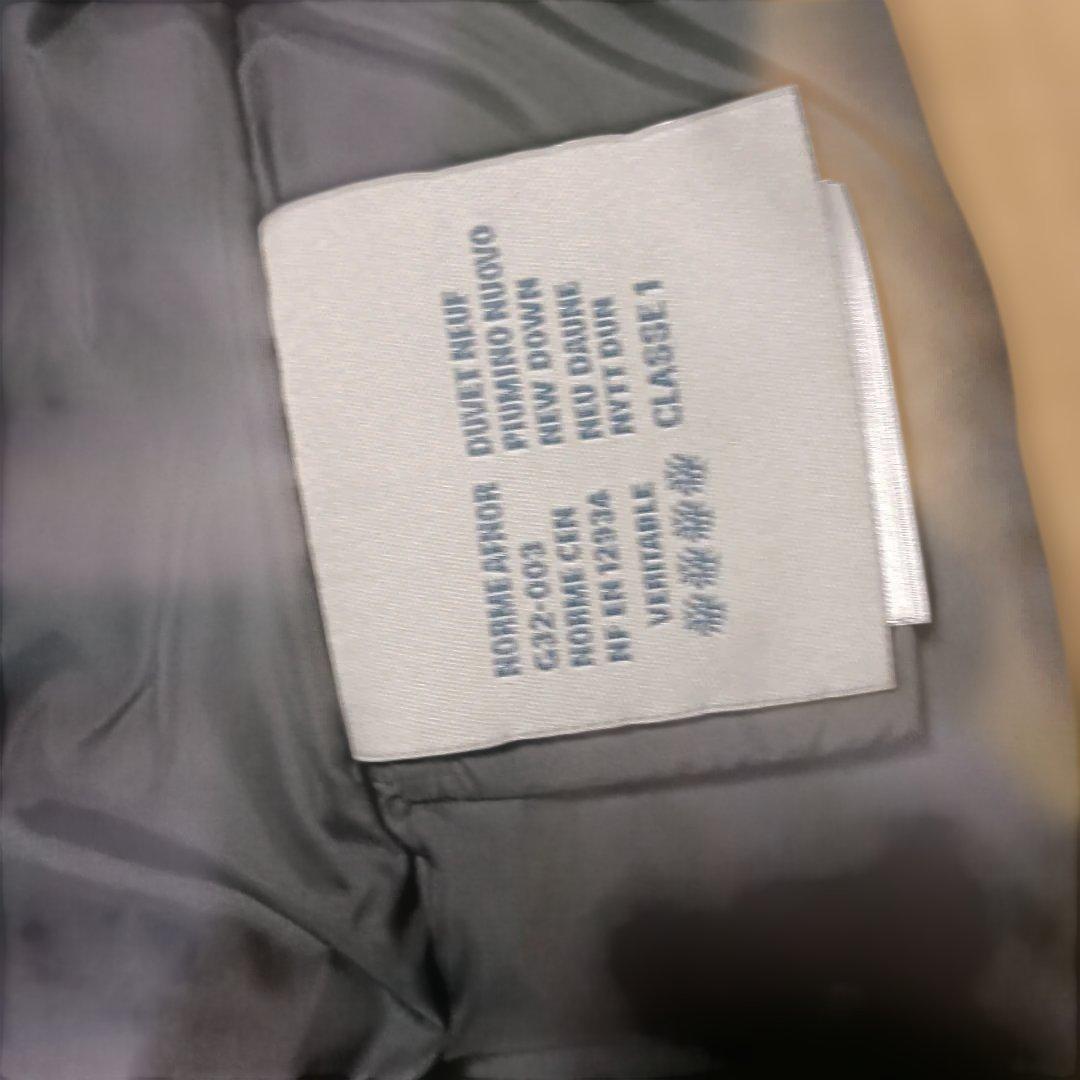 MONCLER (美品)ダークグレー キルティングロングコート(正規品)