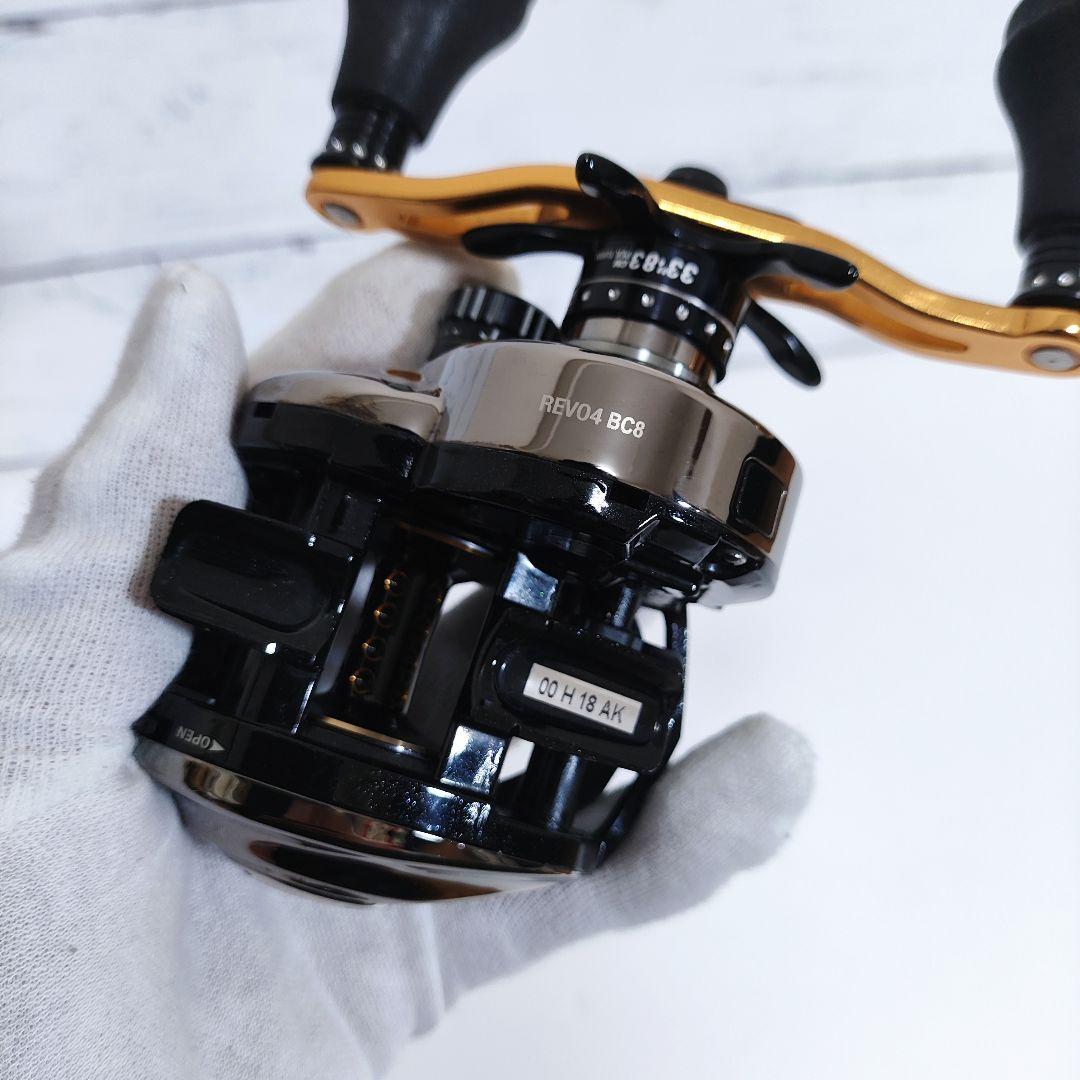 ✨️美品✨️ アブガルシア REVO4 BIGSHOOTER COMPACT 8