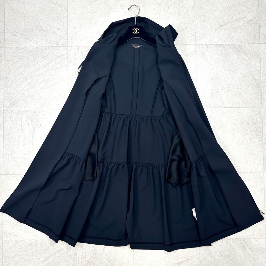 美品【Pont Neuf】コート ワンピース 2way ロング パーカー 日本製