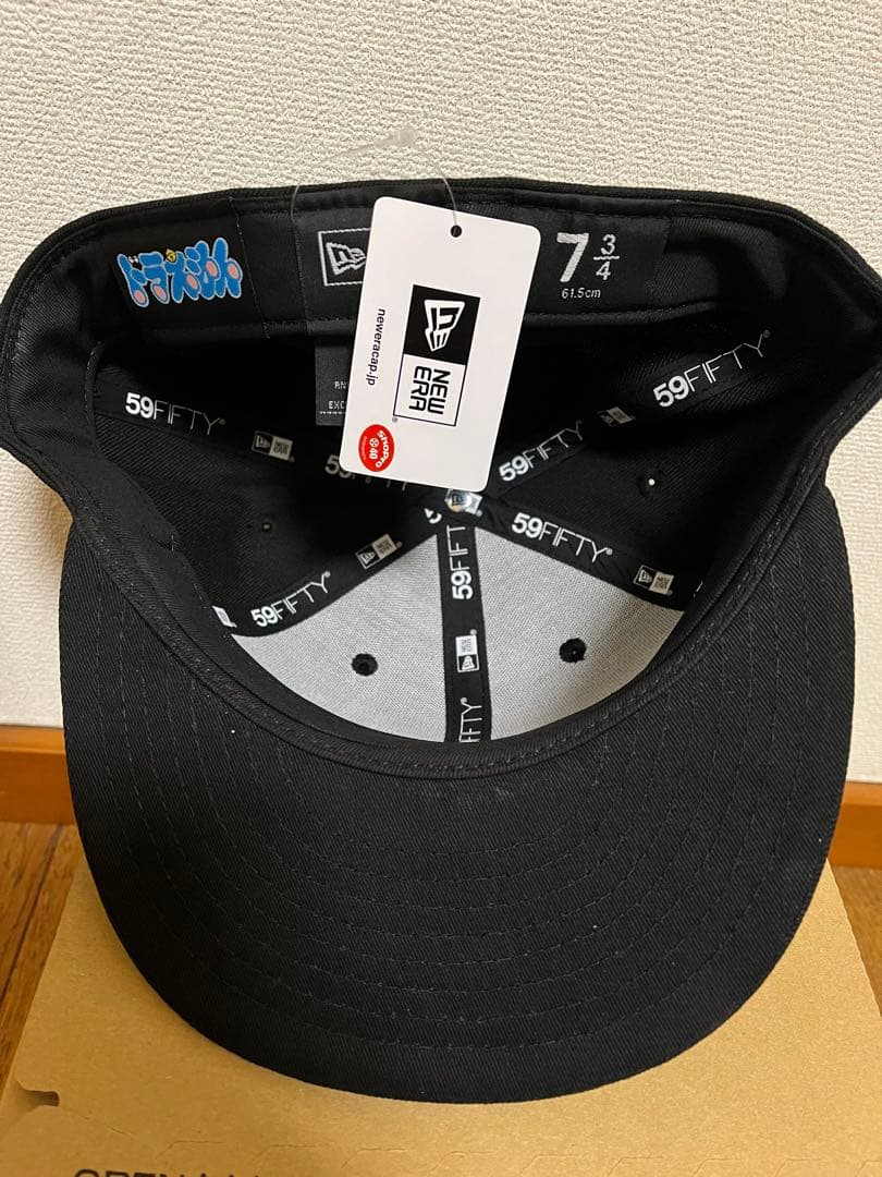 NEW ERA 59FIFTY ドラえもん フェイスロゴ ブラック