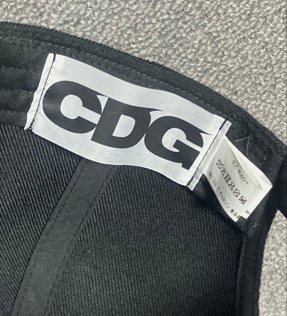 美品‼︎ COMME des GARÇONS ベースボールキャップ CDGロゴ刺繍