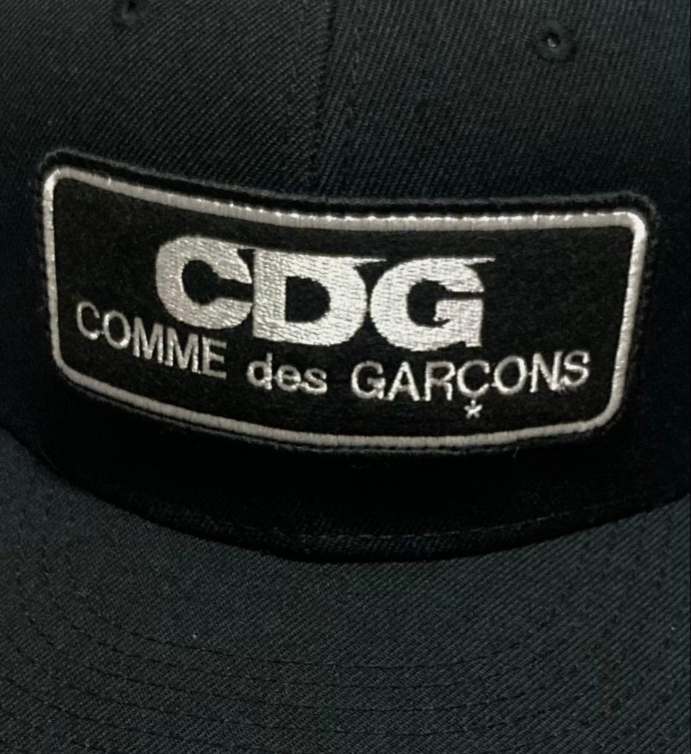 美品‼︎ COMME des GARÇONS ベースボールキャップ CDGロゴ刺繍