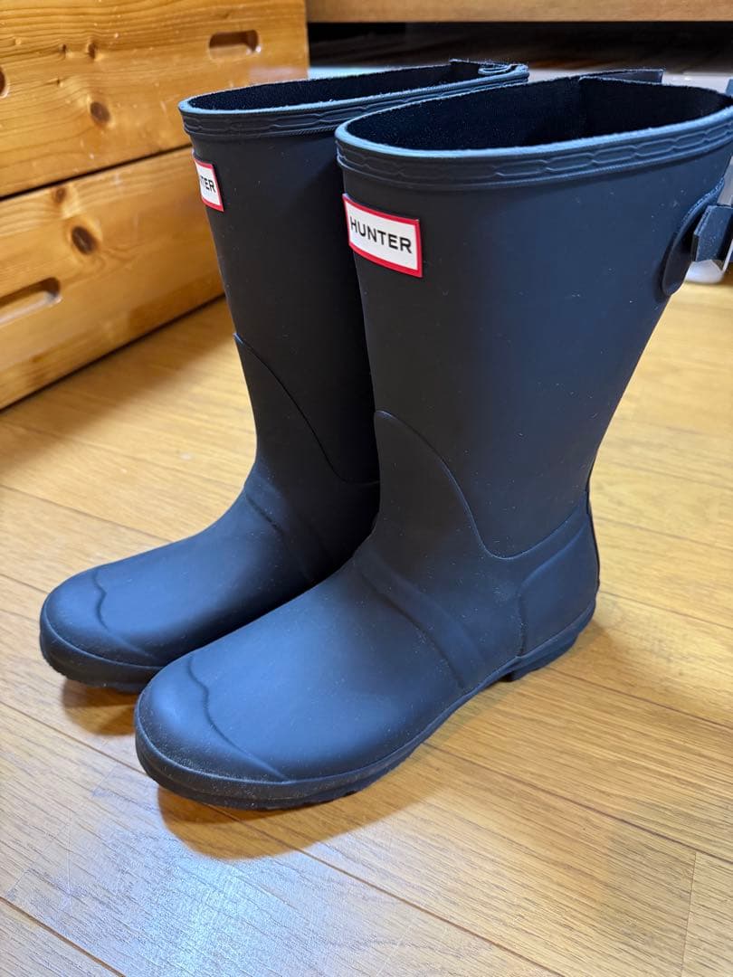 最終価格　美品　HUNTER レインブーツ