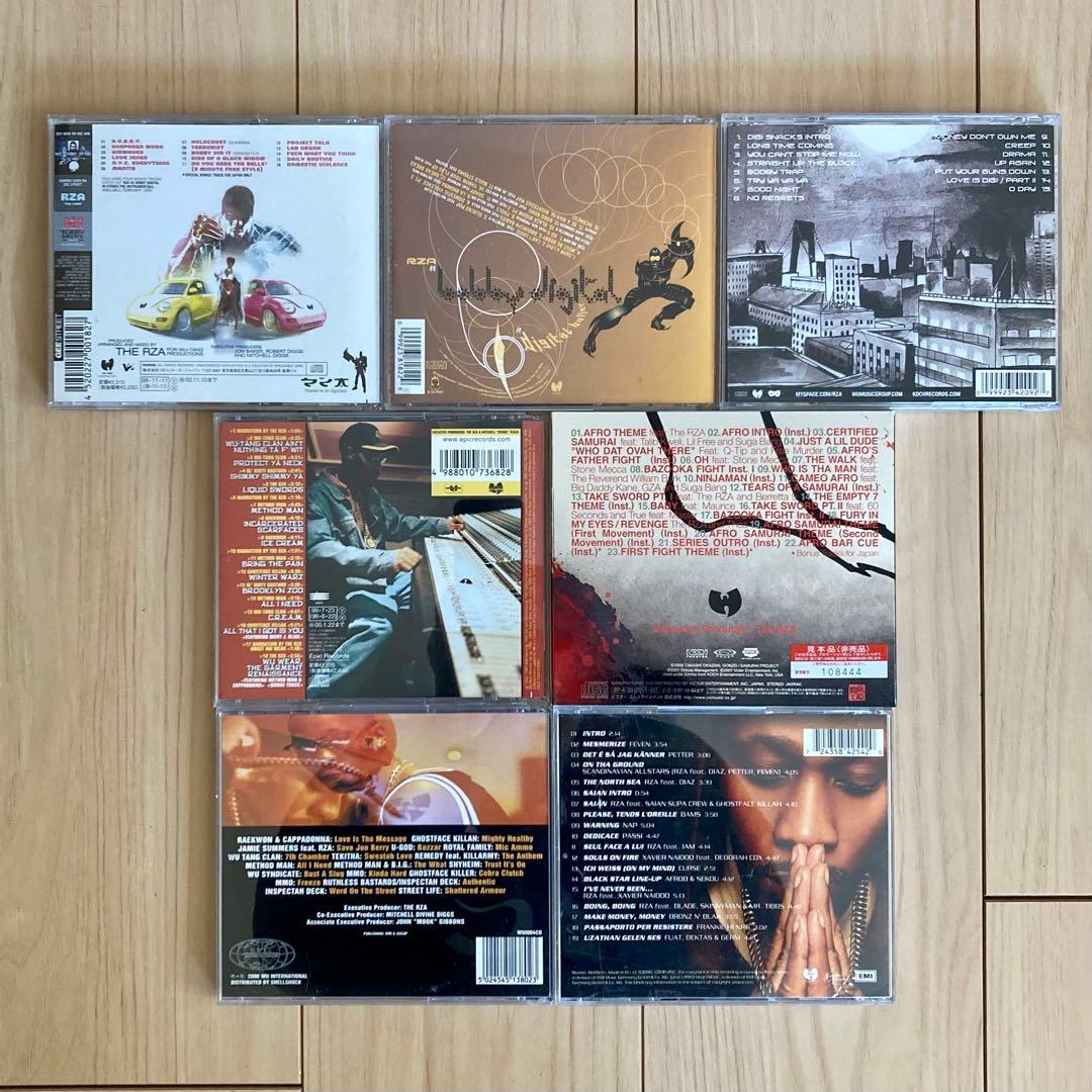 RZA 7枚セット BOBBY DIGITAL WU-TANG CLAN