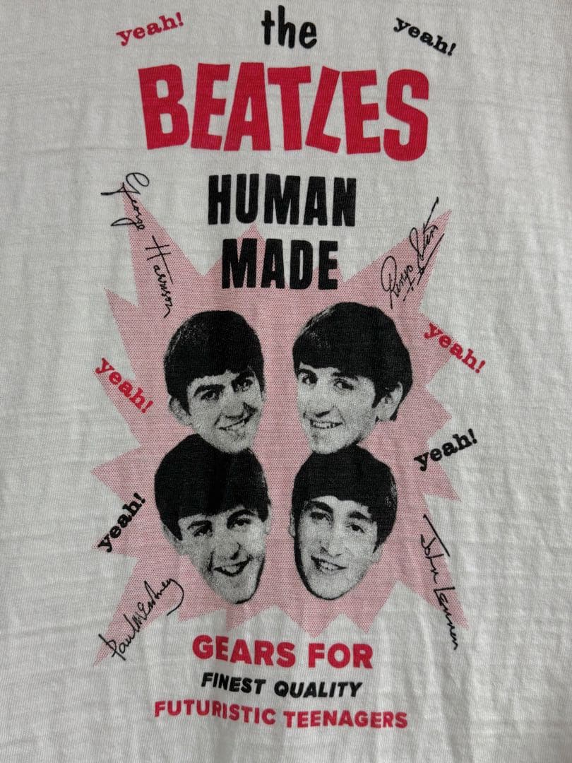美品 HUMAN MADE THE BEATLES T-shirt 2XL