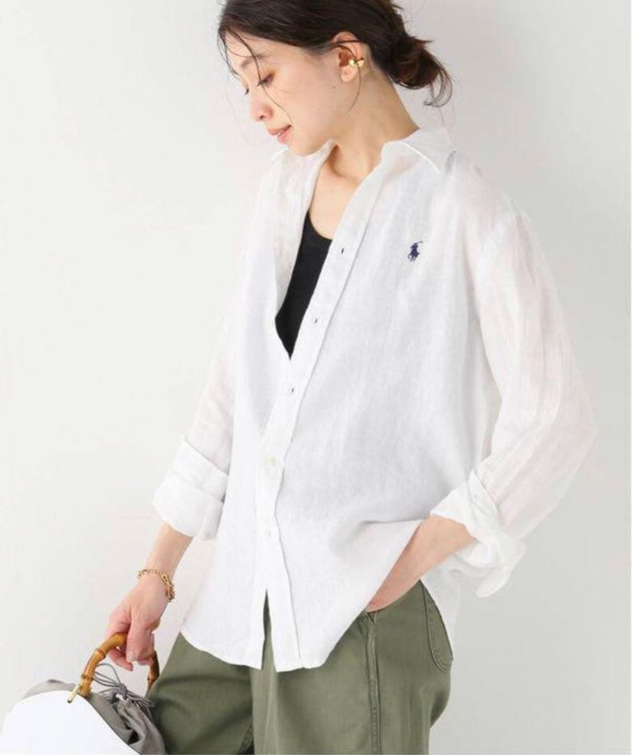 美品　未使用に近いラルフローレン リネン100%