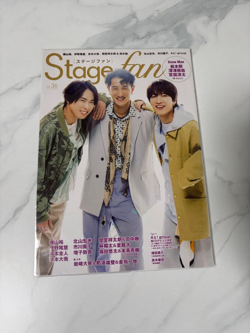 Man 岩本照 深澤辰哉 宮舘涼太 祭GALA 雑誌 コンプリート