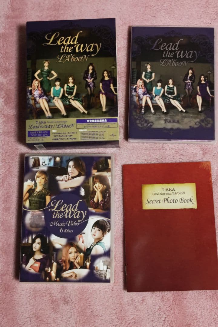 T-ARA　Lead the way/ LA`booN 初回限定盤B BOX