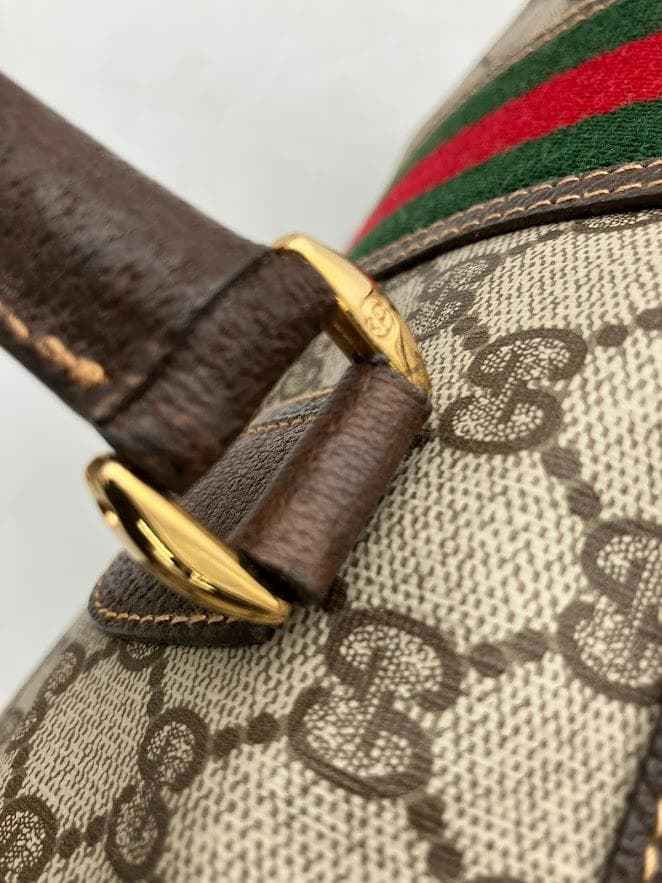 【美品】GUCCI GGオールドGUCCI　ボストンバッグ