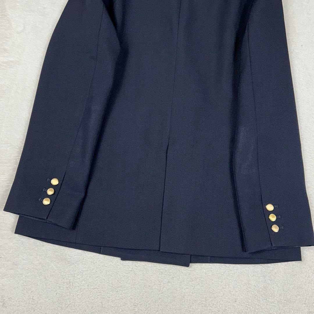 Demi-Luxe BEAMS♡ドライギャバジン ダブルジャケット ネイビー M