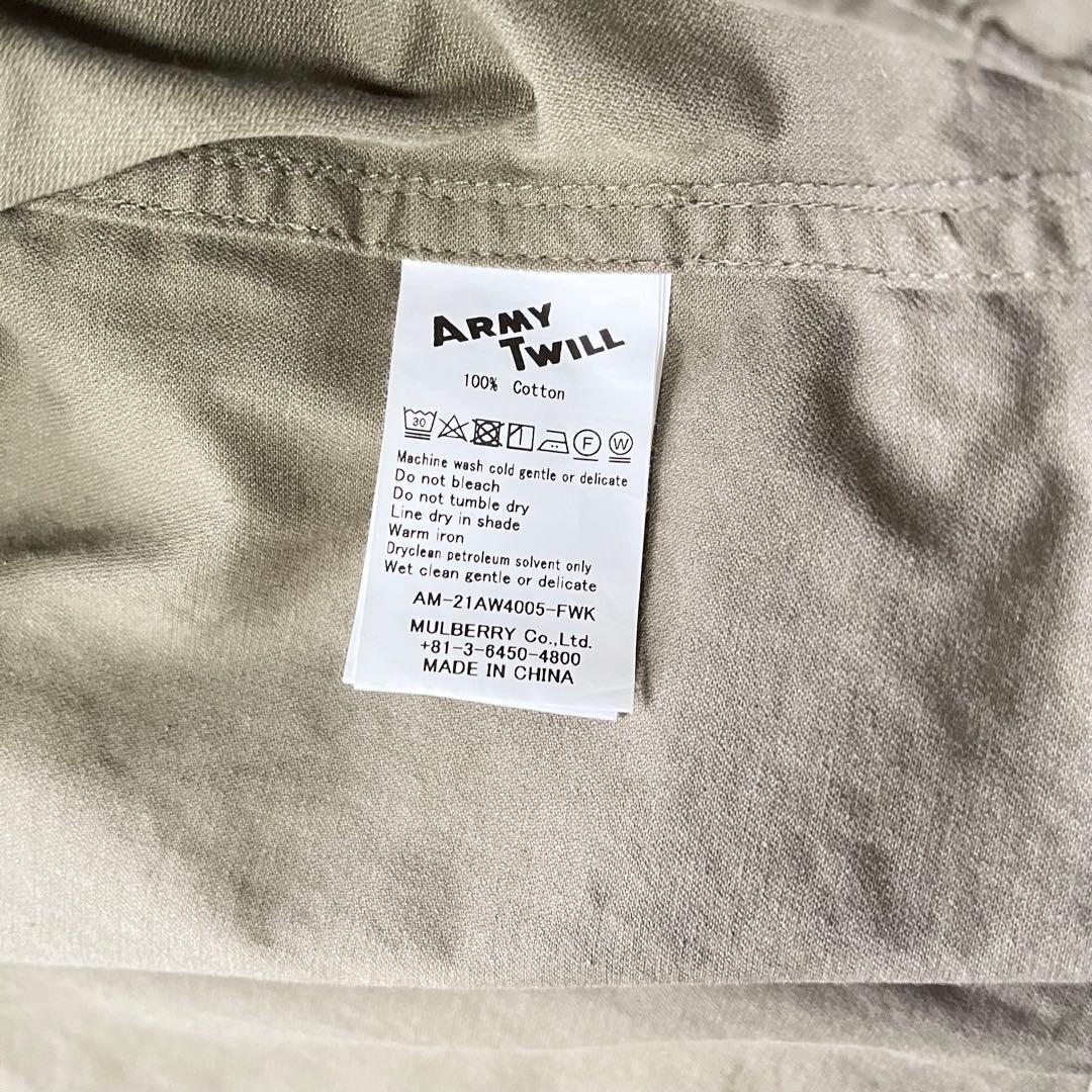 〈ARMY TWILL〉Frameworkフィッシュテールコート モッズコート