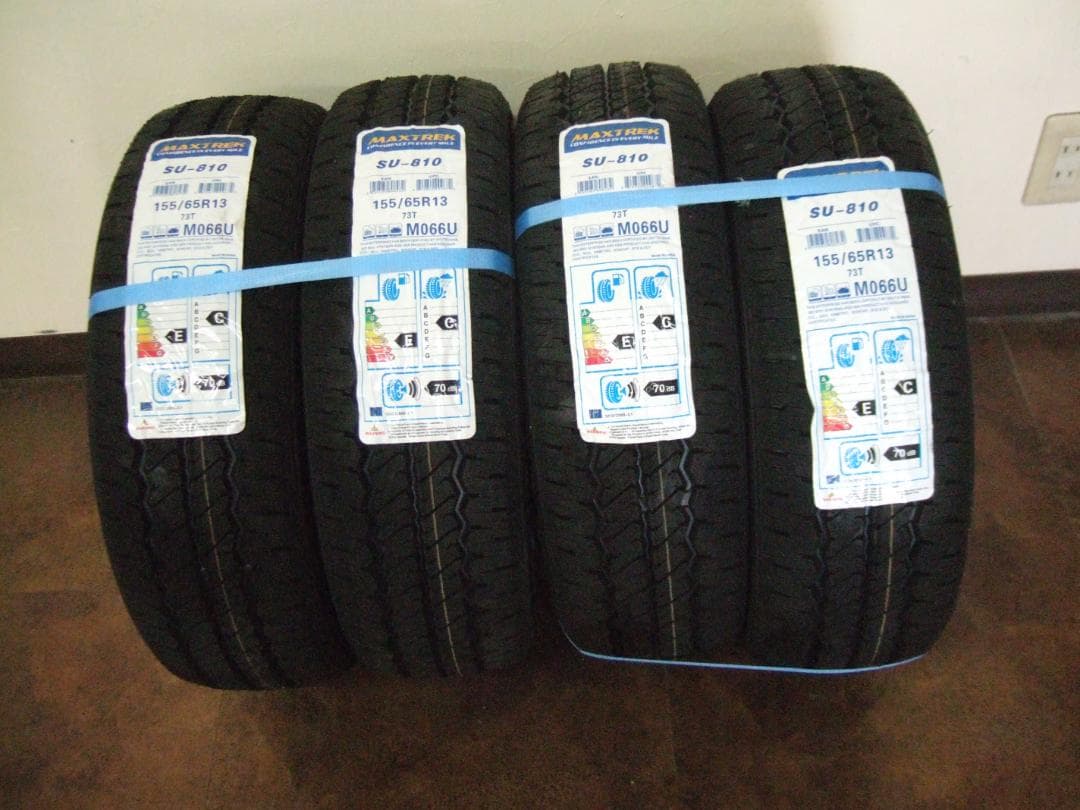 もと　155/65R13 タイヤ 4本セット　2025年 03週製造