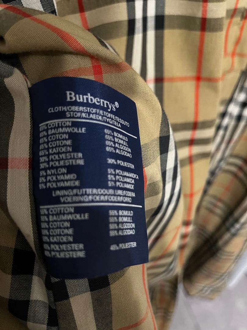 Burberry Londonトレンチコート　ブラック
