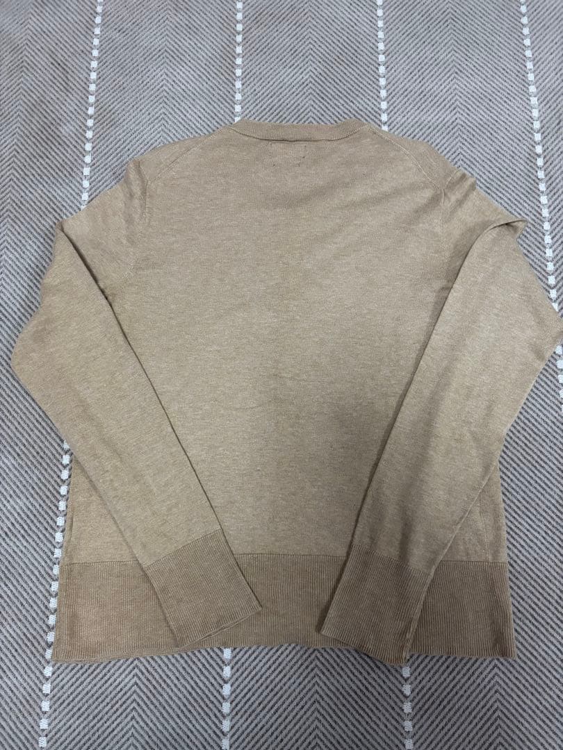 POLORalph LaurenラルフローレンカーディガンピマコットンベージュM