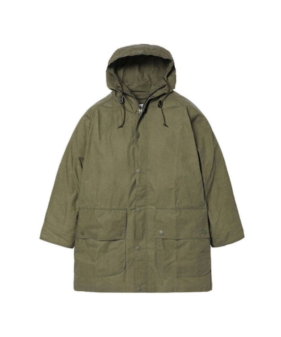 【美品】Barbour バブアー オーバーサイズ フーデッド ビデイル