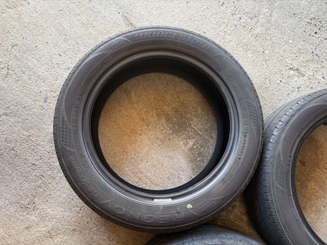 165/60R15 BRIDGESTONEタイヤ REGNO 4本セット！