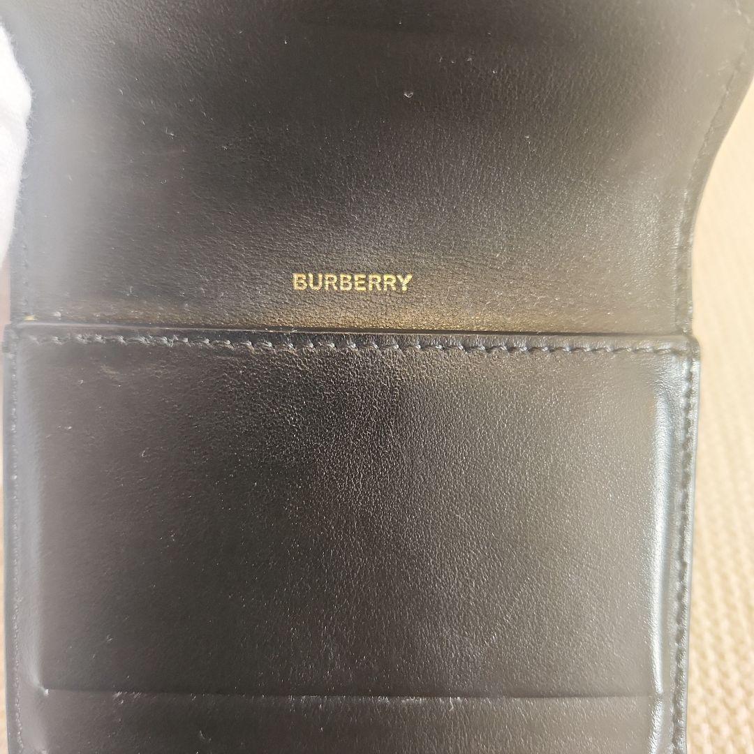 BURBERRY 三つ折り財布 チェック柄