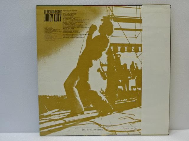 初回 帯付 JUICY LUCY 1970 2ND プロモ JPN.ORG.美品
