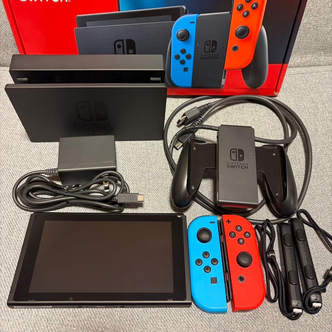 Nintendo Switch 本体 LANケーブル Joy-Con1セット追加