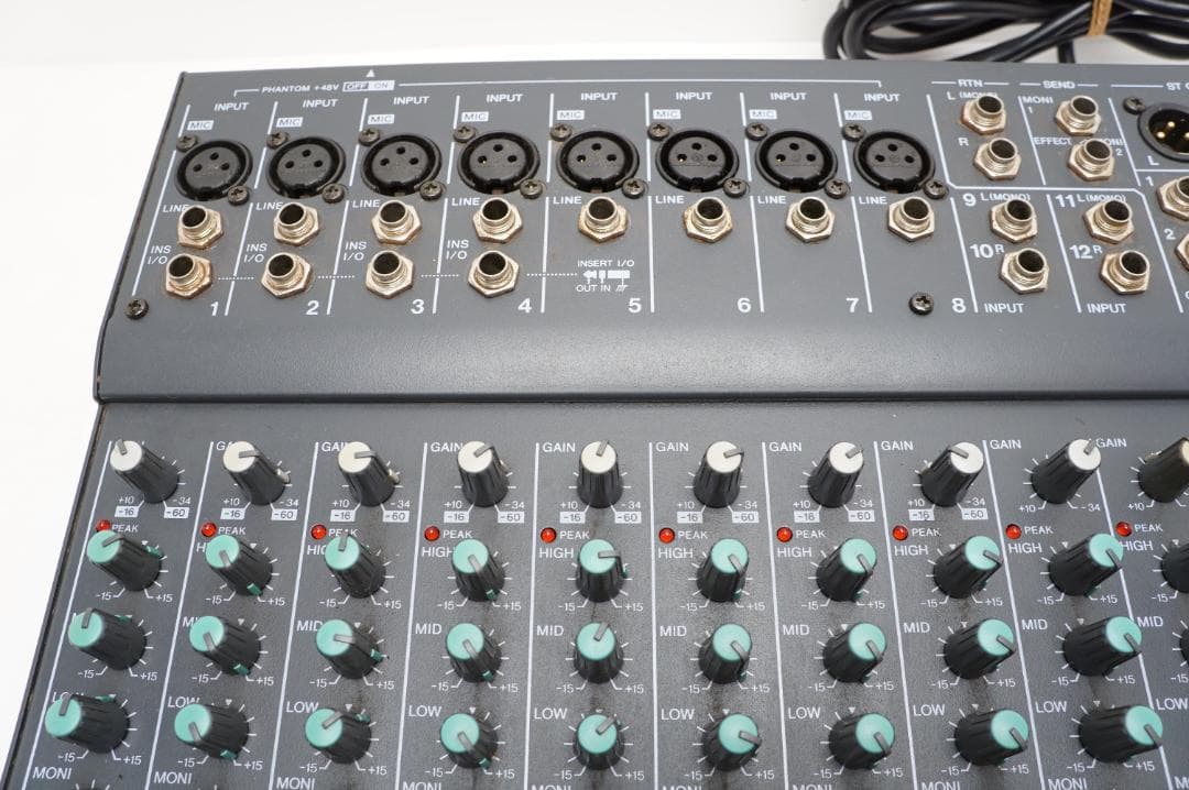 ＜動作品＞ YAMAHA MX 12/4 アナログミキサー