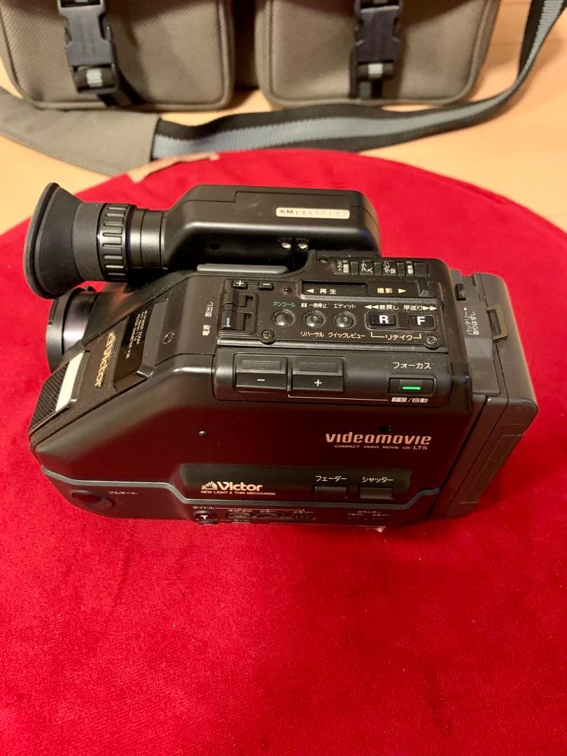 Victor VHSビデオムービー GR-LT5 本体・備品・バッグ