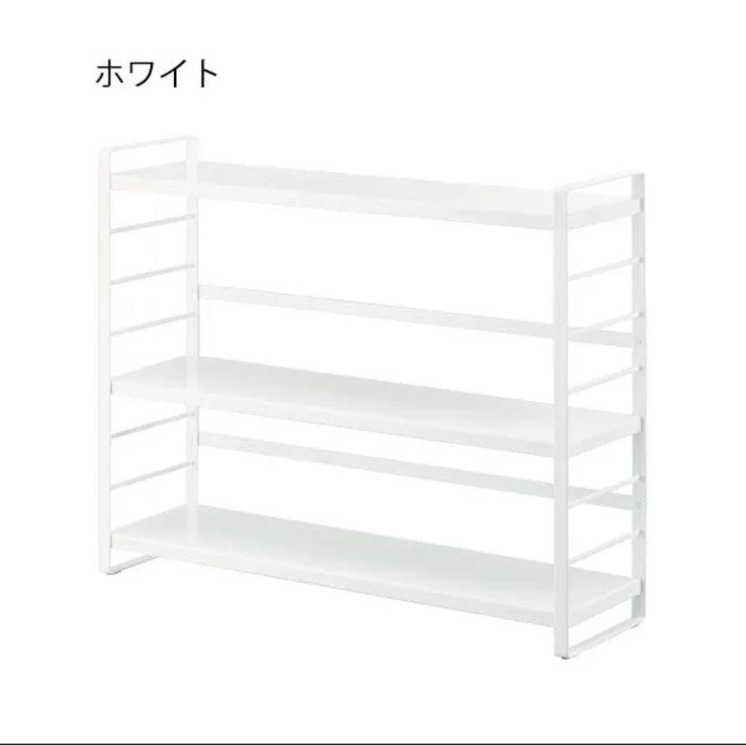 【新品未使用】山崎実業 シンク上キッチン収納ラック タワー ホワイト