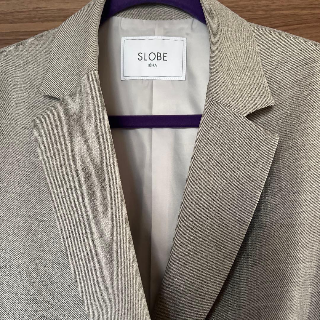 お値下げ‼️完売品　SLOBE IENAウォッシャブルツイルダブルジャケット　38