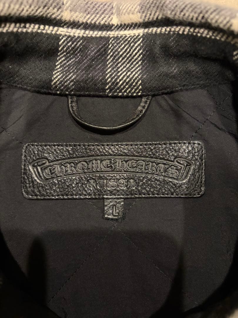 Chrome hearts チェックシャツジャケット L