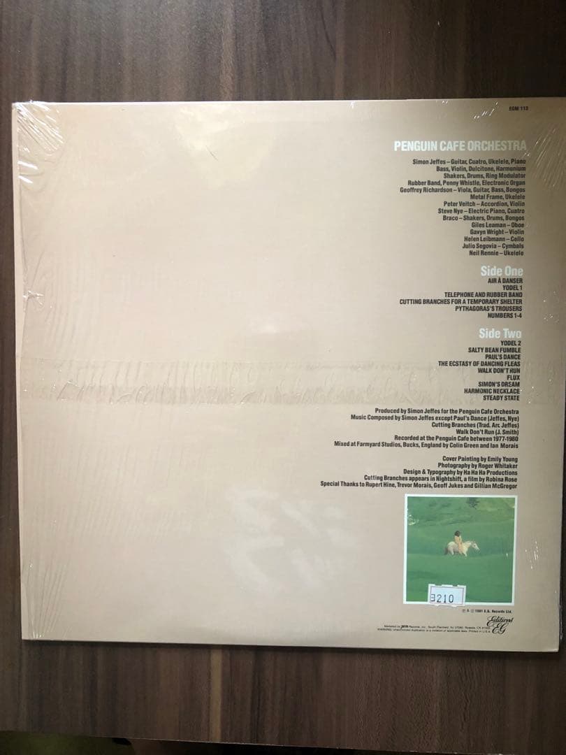 Penguin Cafe Orchestra LP US盤