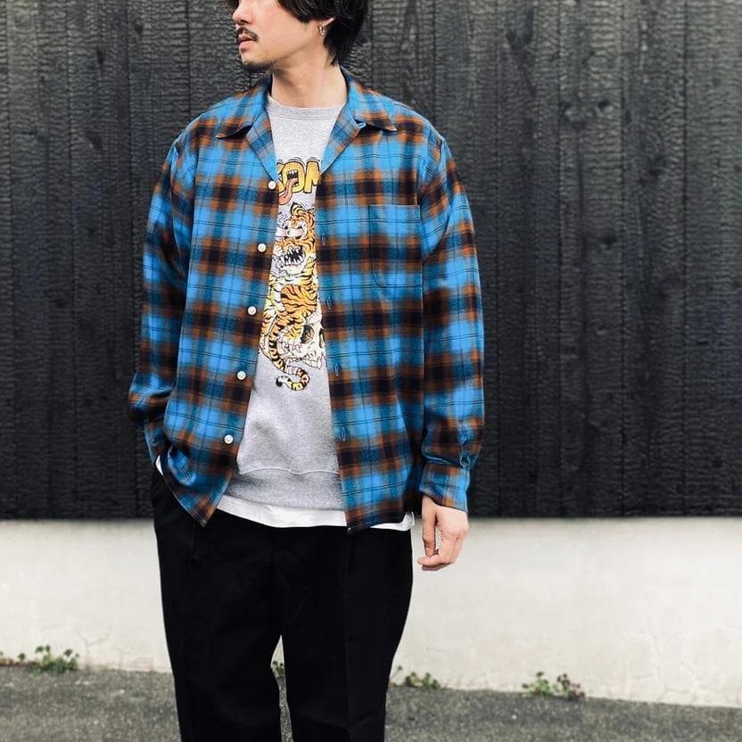 新品 WACKO MARIA 26SS OMBRE オープンカラー シャツ