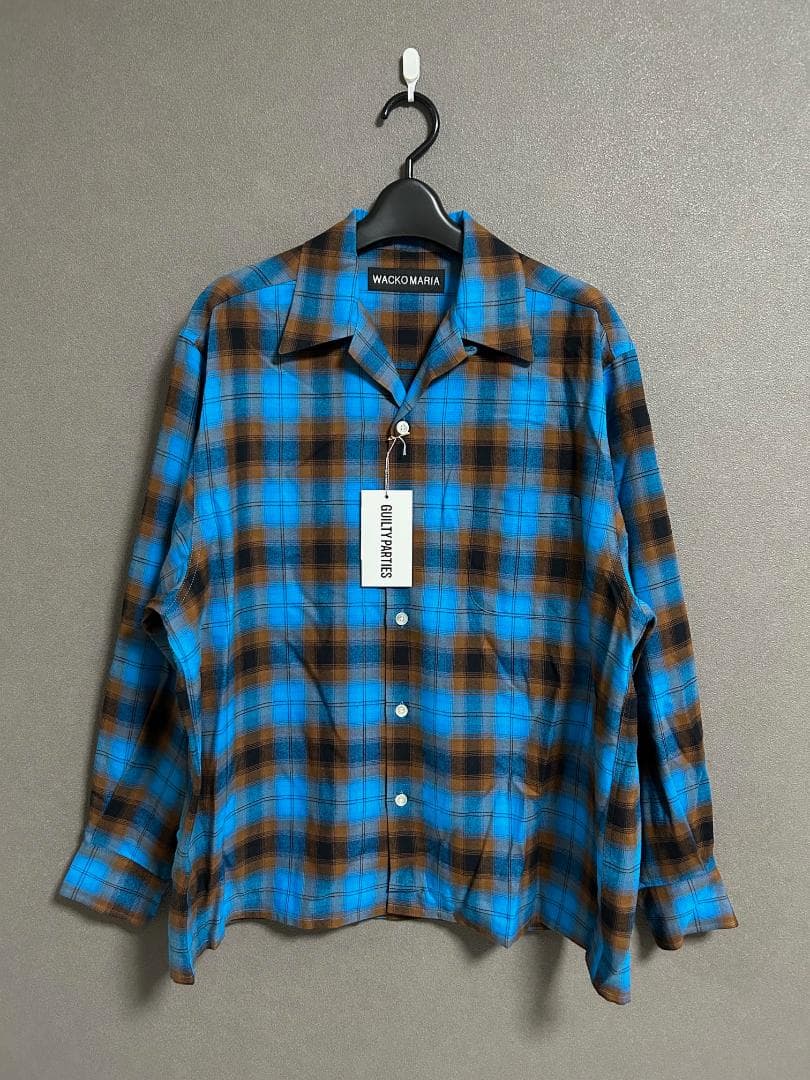 新品 WACKO MARIA 26SS OMBRE オープンカラー シャツ