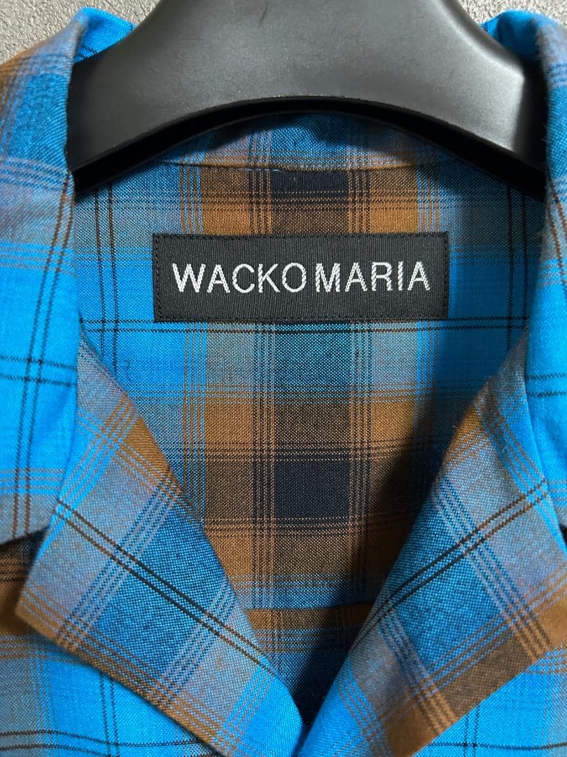 新品 WACKO MARIA 26SS OMBRE オープンカラー シャツ