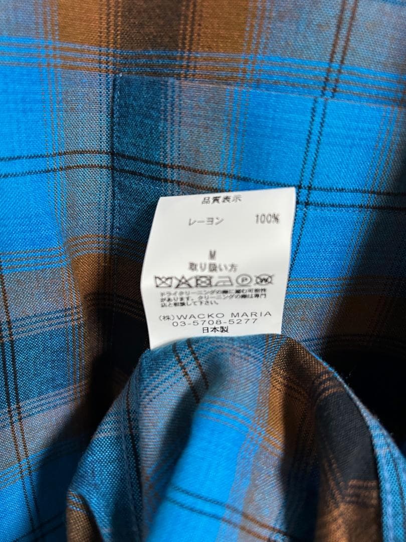 新品 WACKO MARIA 26SS OMBRE オープンカラー シャツ