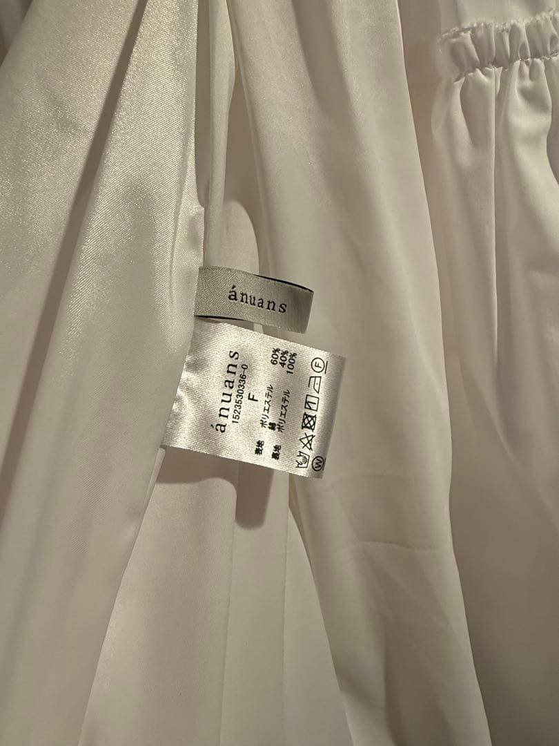 完売品　anuansイレギュラーティアードミニワンピース