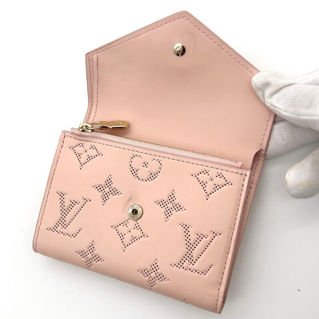 本日限定❣️Louis Vitton マヒナ ヴイクトリーヌ ピンク 三つ折り財布